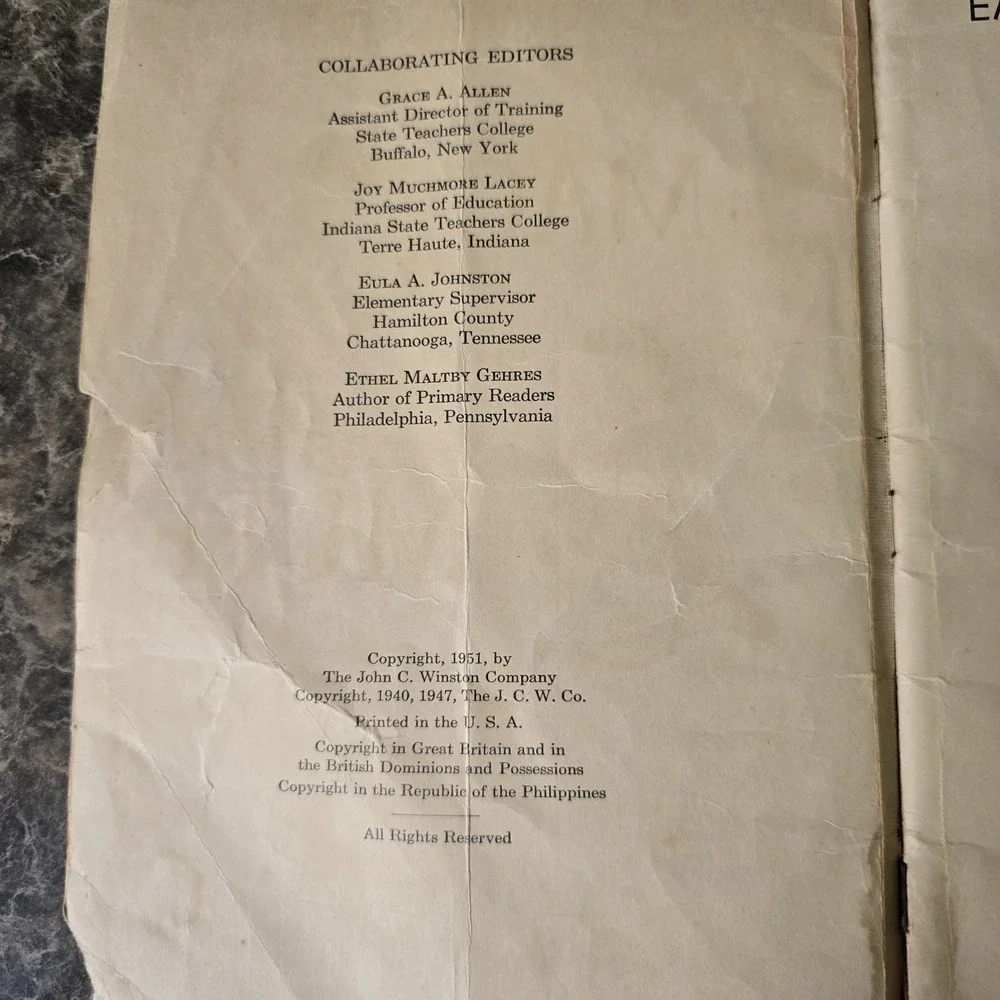 Vintage Mac and Muff Pre-Primer Level One Workbook -‎ 1957
